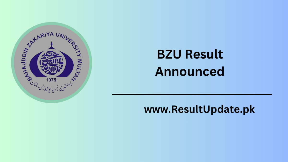 BZU Result Announced