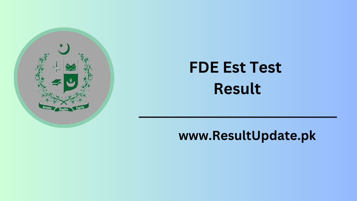 FDE Est Test Result