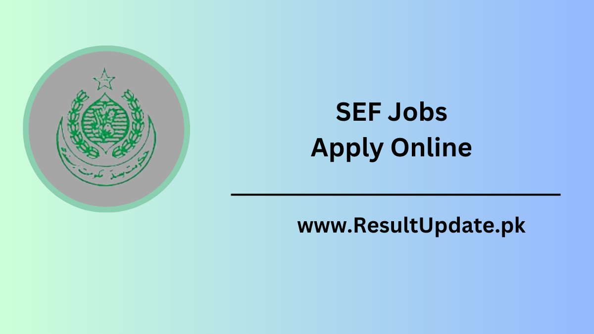 SEF Jobs Apply Online