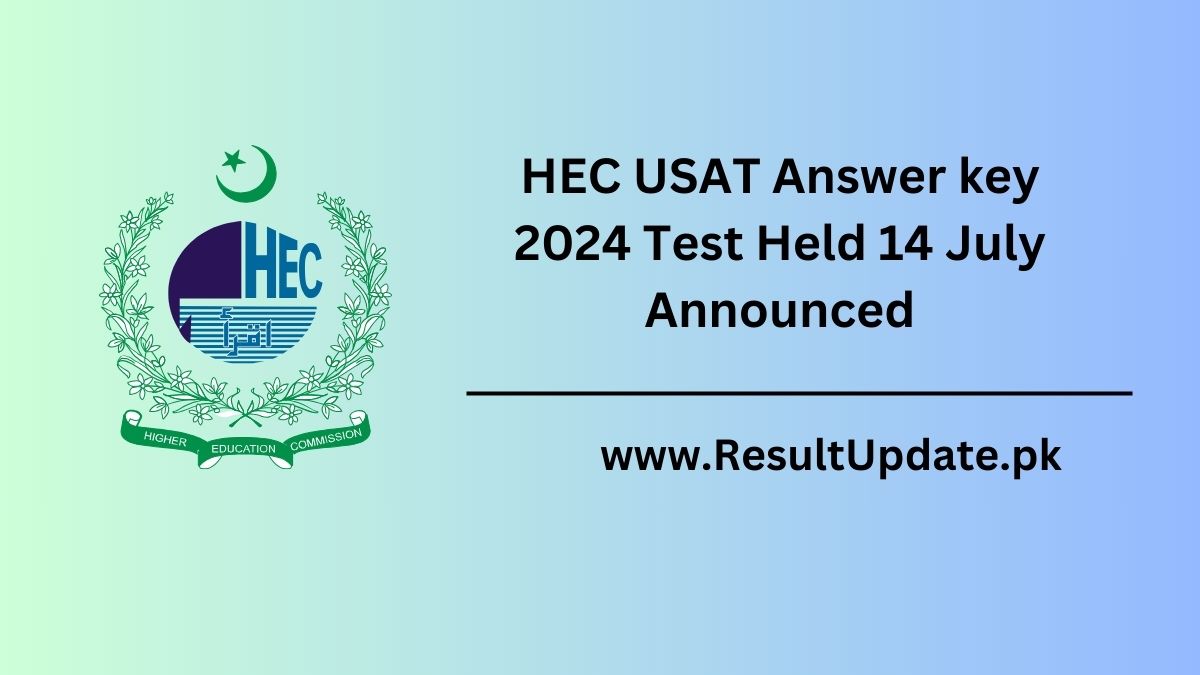 HEC USAT Answer key 2024 Test Held 14 July Announced