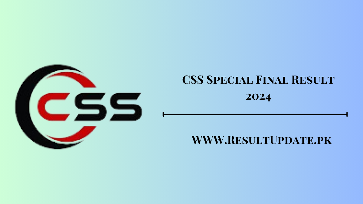 CSS Special Final Result